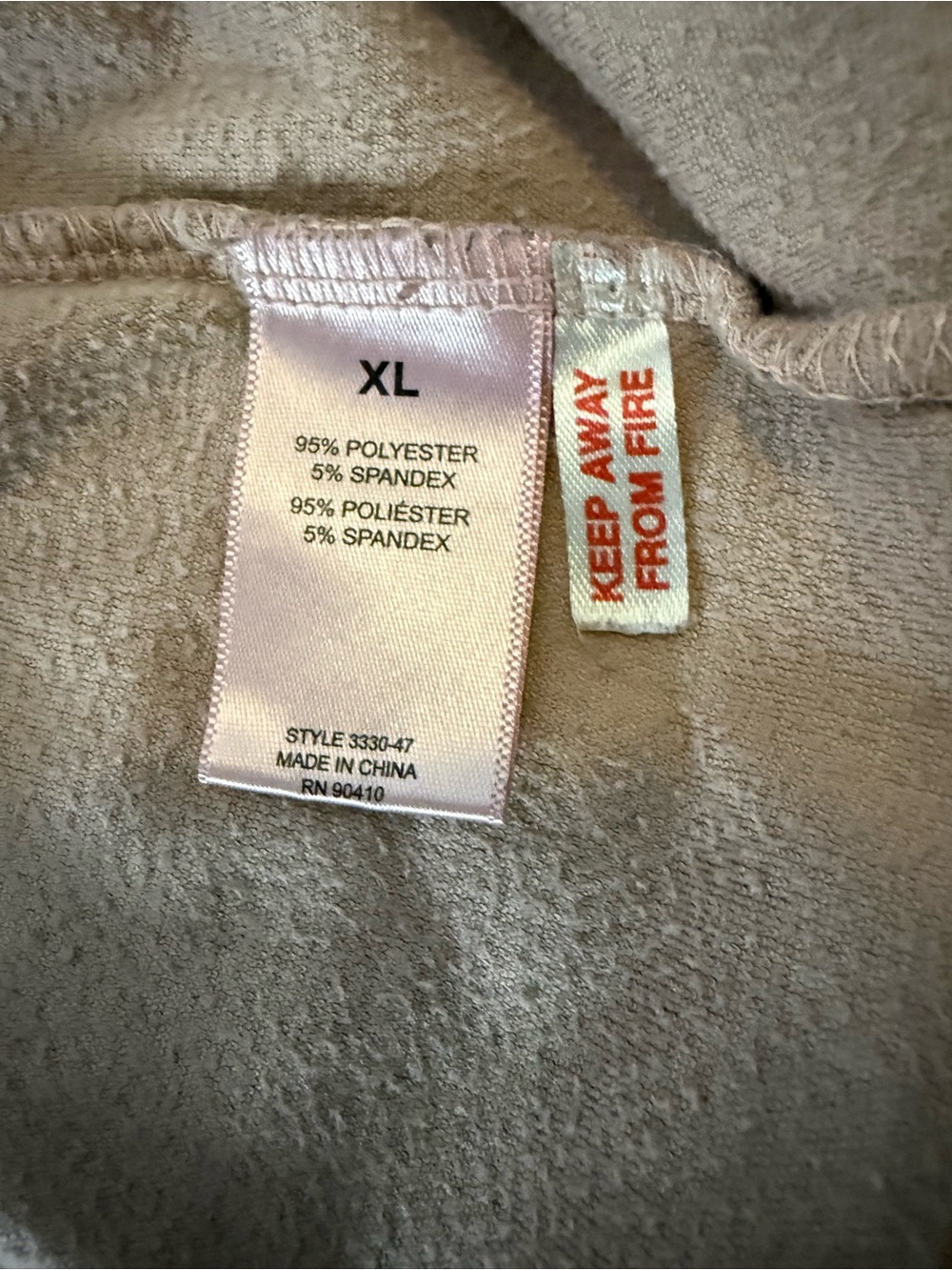 Juicy Couture Velour Pajama Set Rhinestone Y2K Loungewear Sleepwear - Size XL - Picture 12 of 12